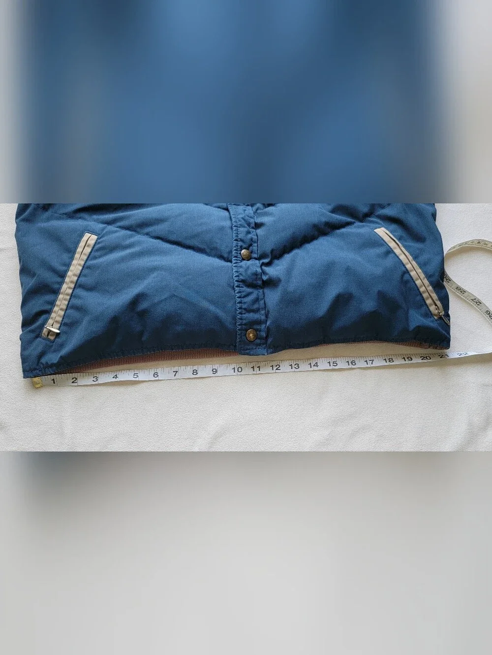 Men's Navy Puffer Vest